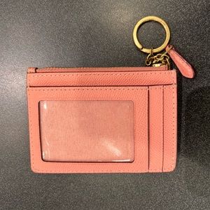 Coach pink wallet